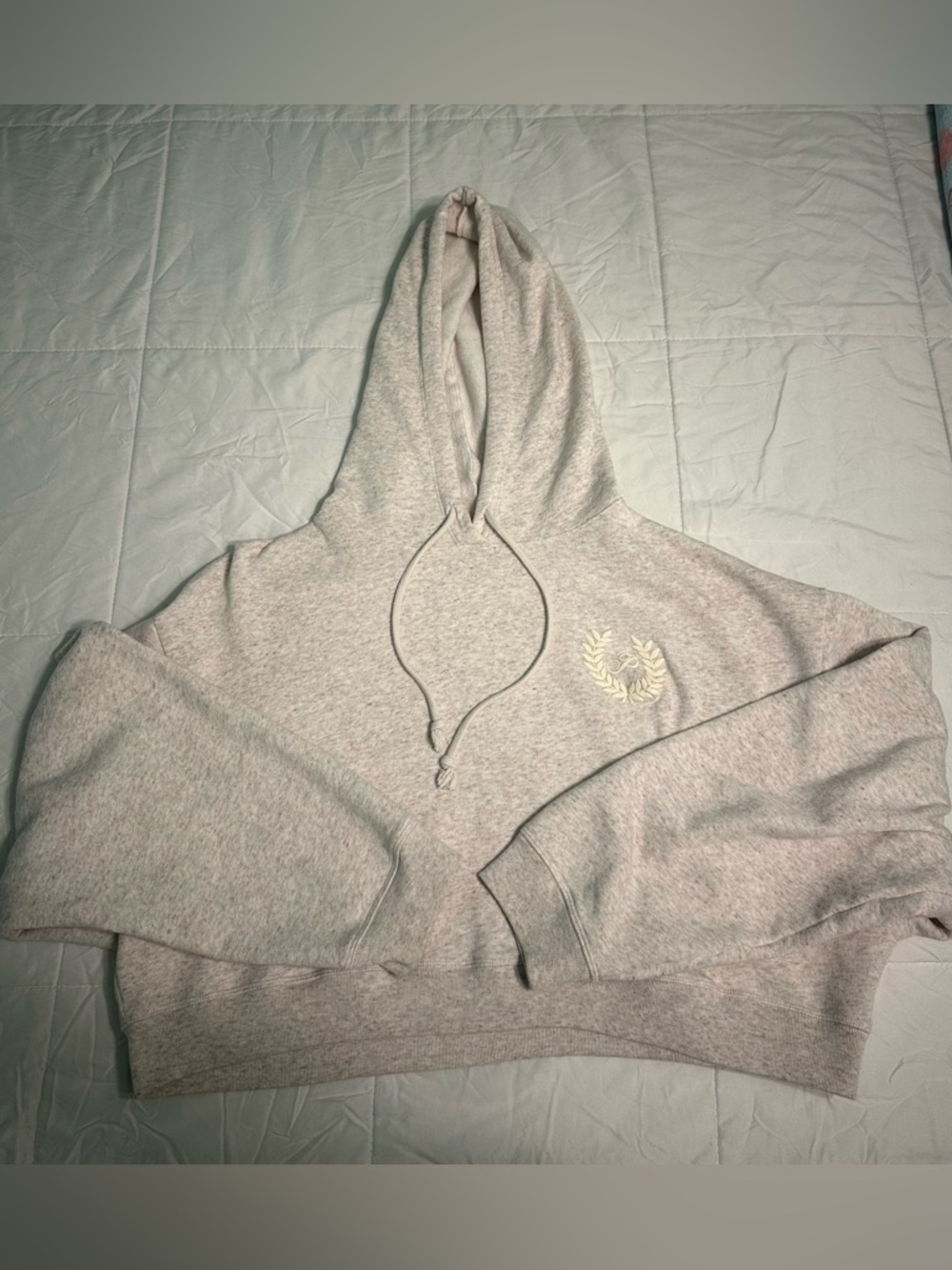 PINK Cropped Hoodie